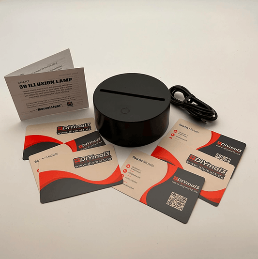 Smarte App 3D Illusionslampe (Nachtlicht) - Diymal3