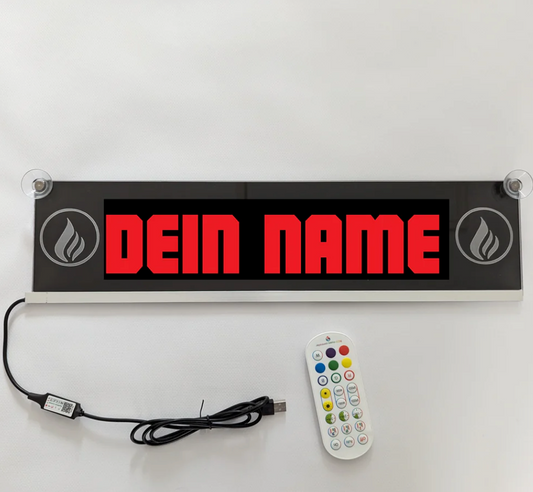 Truckhell Individuelles LED Schild 50x12cm