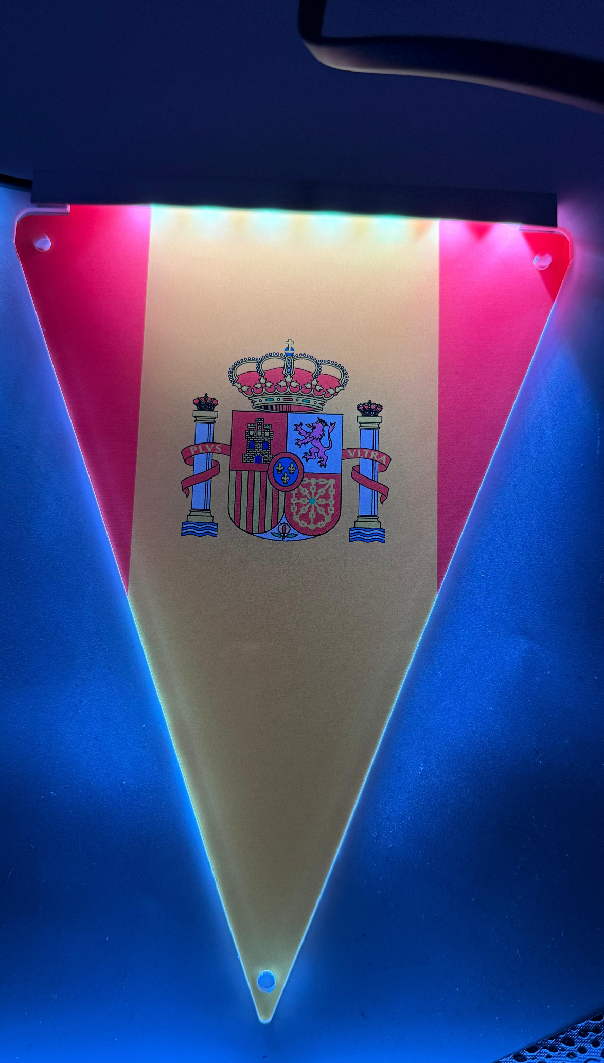 UV LED Länder Wimpel