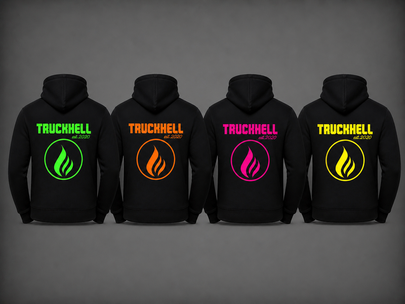 TRUCKHELL Hoodie Neon Edition