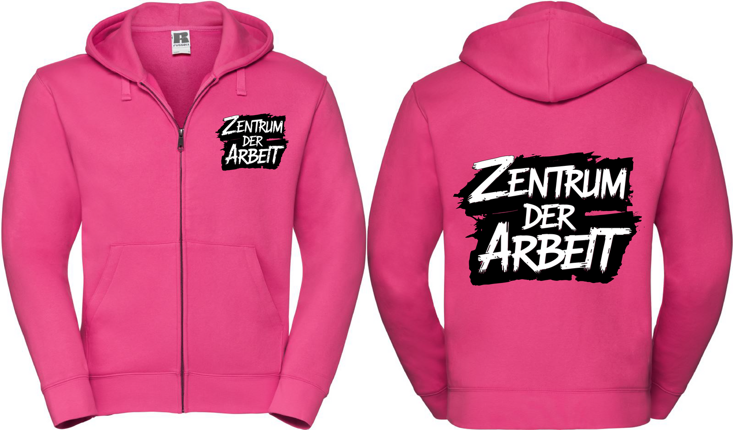 ZDA Logo Zipper (Kapuzenjacke) Pink