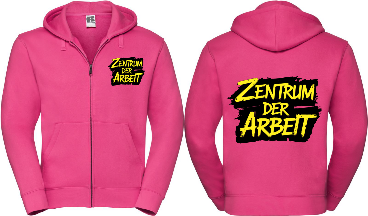 ZDA Logo Zipper (Kapuzenjacke) Pink
