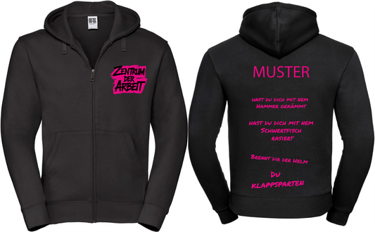 ZDA Sprüche Zipper (Kapuzenjacke)