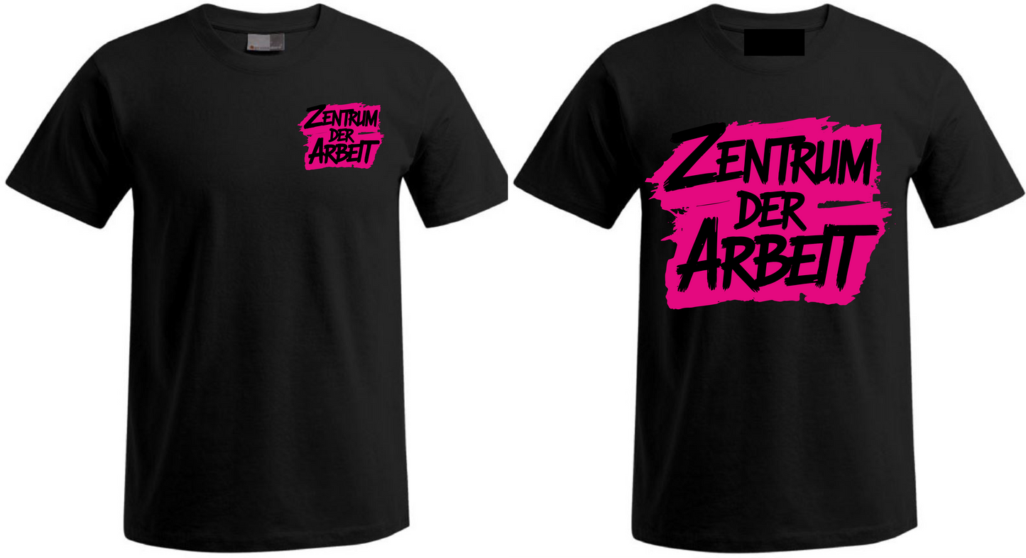 Zentrum der Arbeit Logo T-Shirts