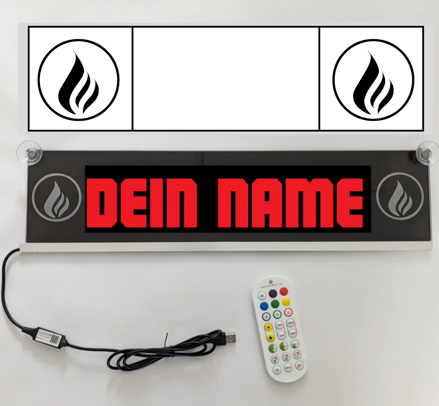 Truckhell Individuelle 50cm Leuchtschild