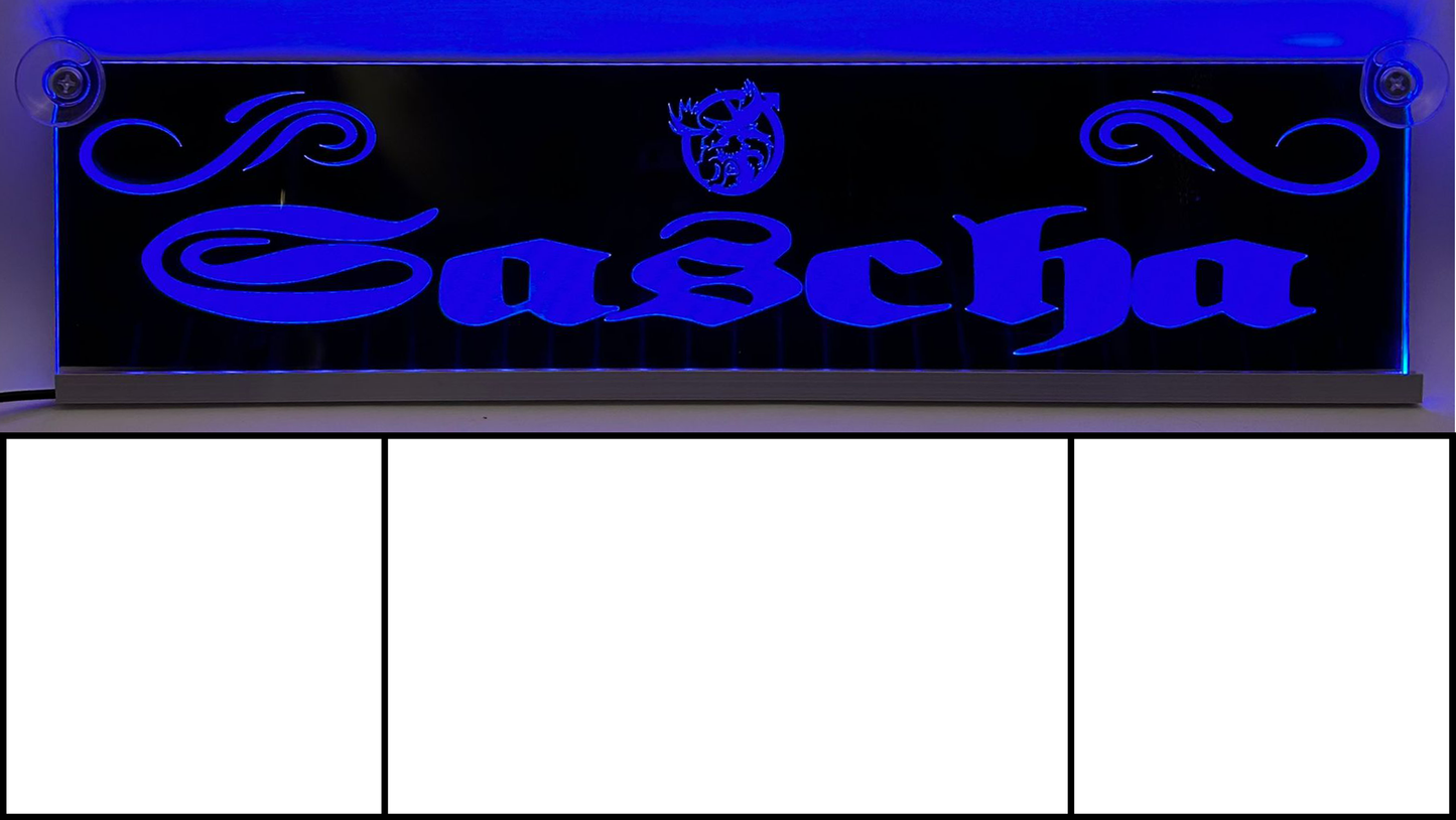 LED Namensschild 50cm