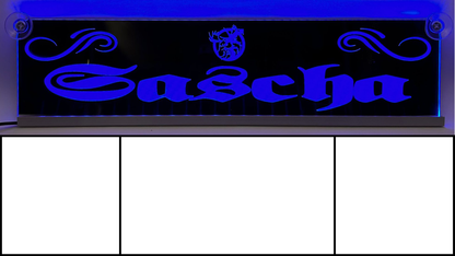 LED Namensschild 50cm