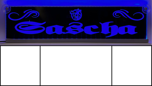 LED Namensschild 50cm