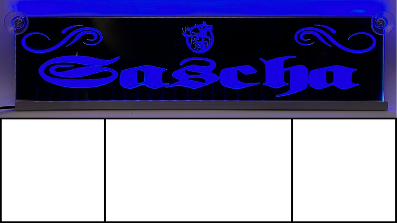 LED Namensschild 50cm