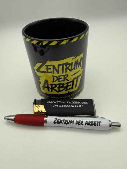 ZDA Tasse inkl. Kugelschreiber und Feuerzeug