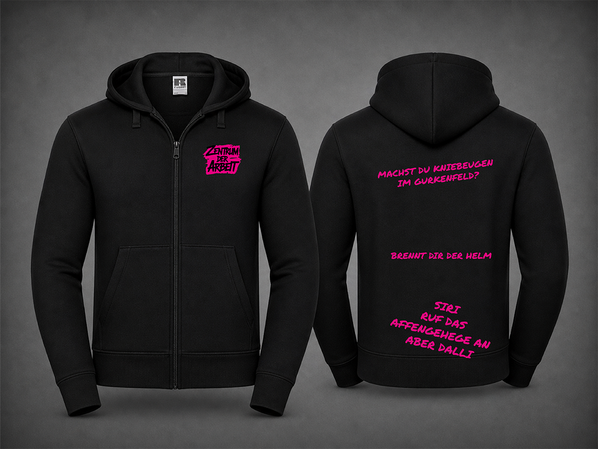 ZDA Sprüche Zipper (Kapuzenjacke)