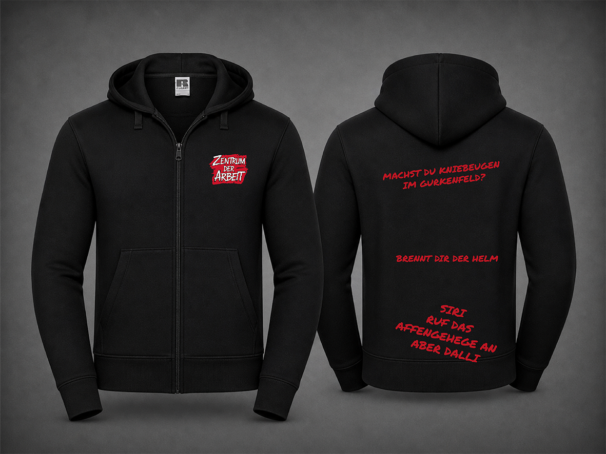 ZDA Sprüche Zipper (Kapuzenjacke)