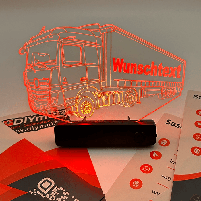 Smarte App 3D Illusionslampe (Nachtlicht)