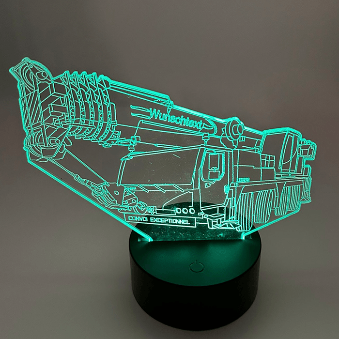 Smarte App 3D Illusionslampe (Nachtlicht) - Diymal3