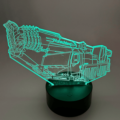 Smarte App 3D Illusionslampe (Nachtlicht) - Diymal3