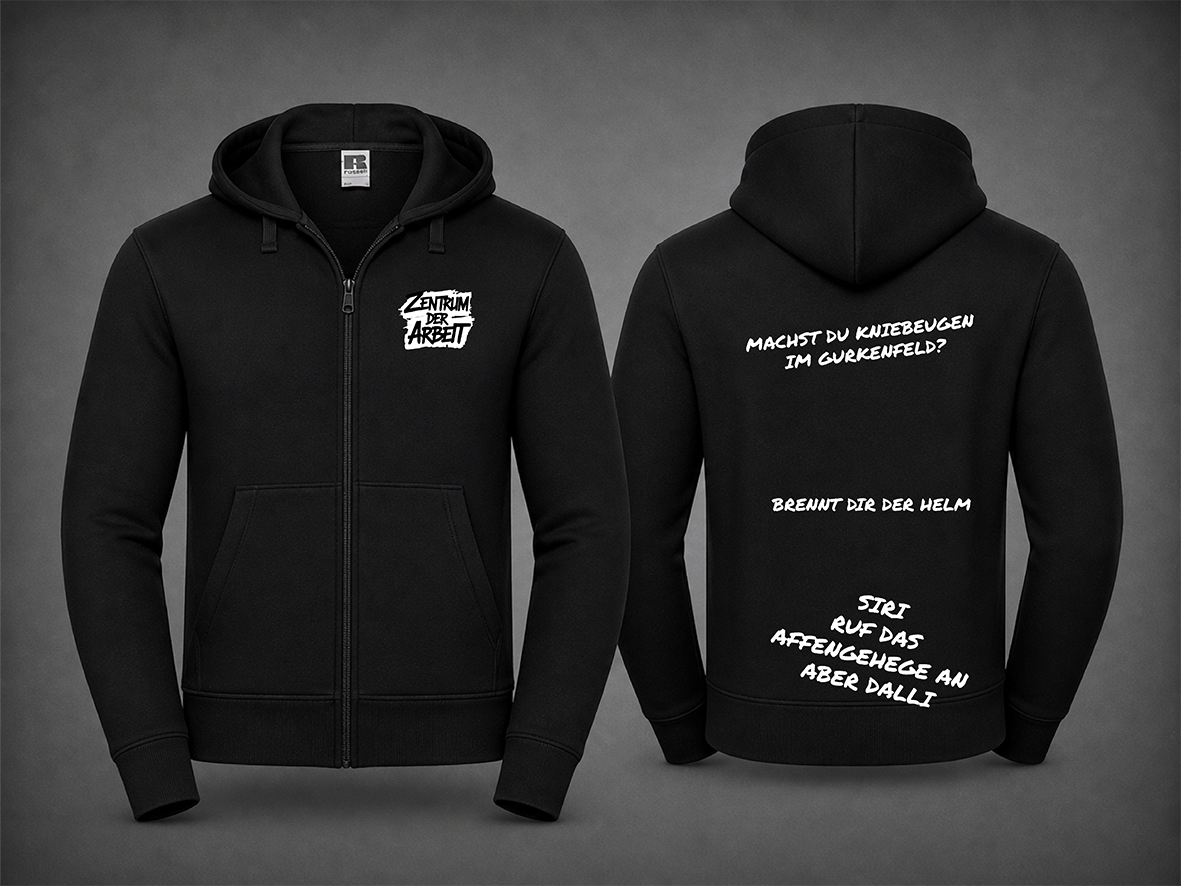 ZDA Sprüche Zipper (Kapuzenjacke)